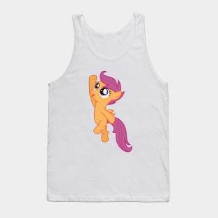 Jumping Scootaloo Tank Top